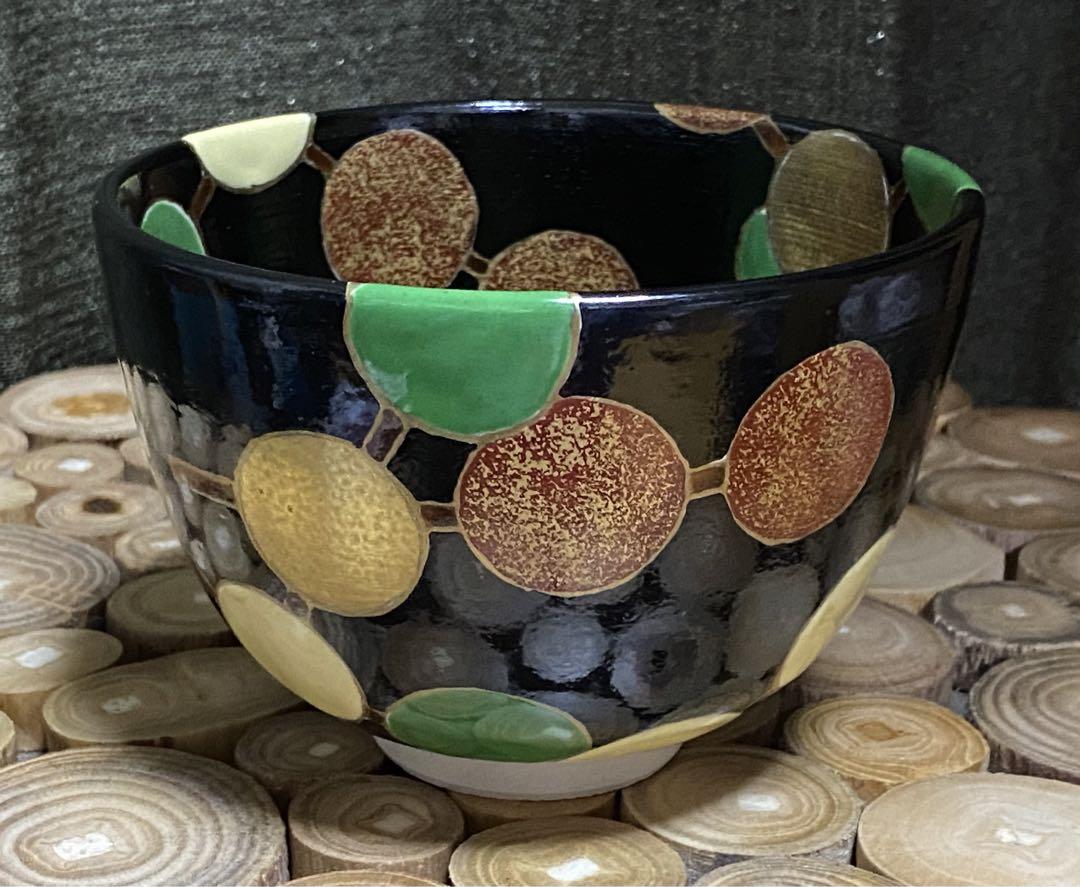 団子絵 茶碗