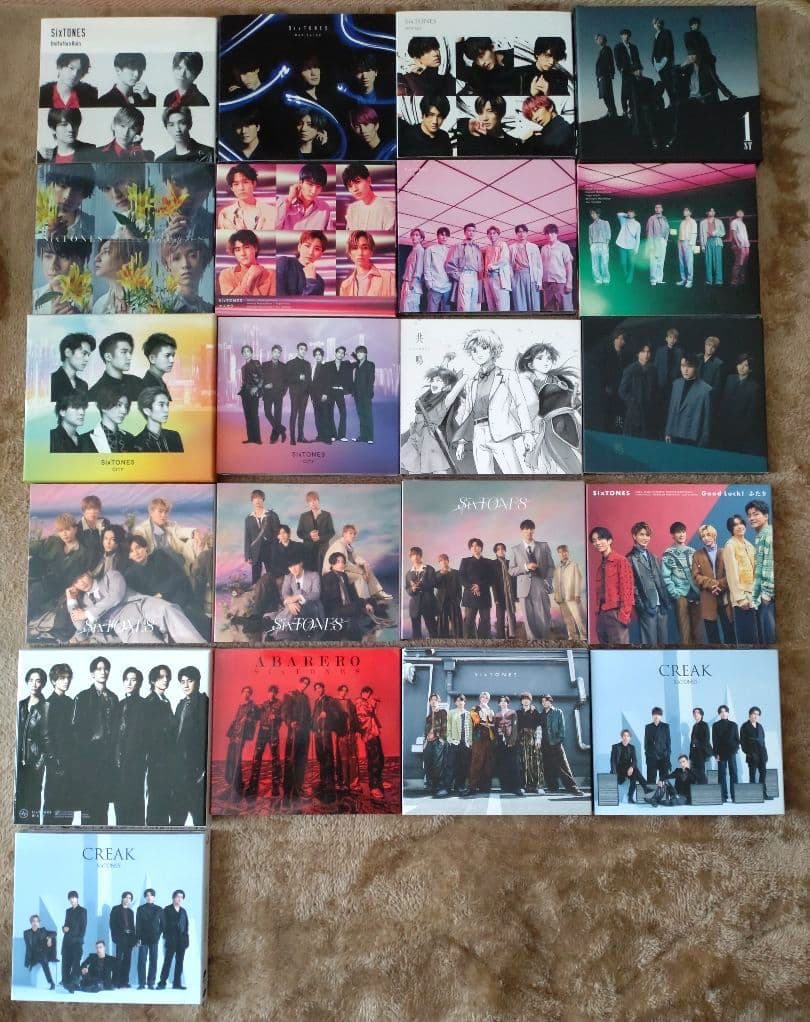 SixTONES CD シングル アルバム