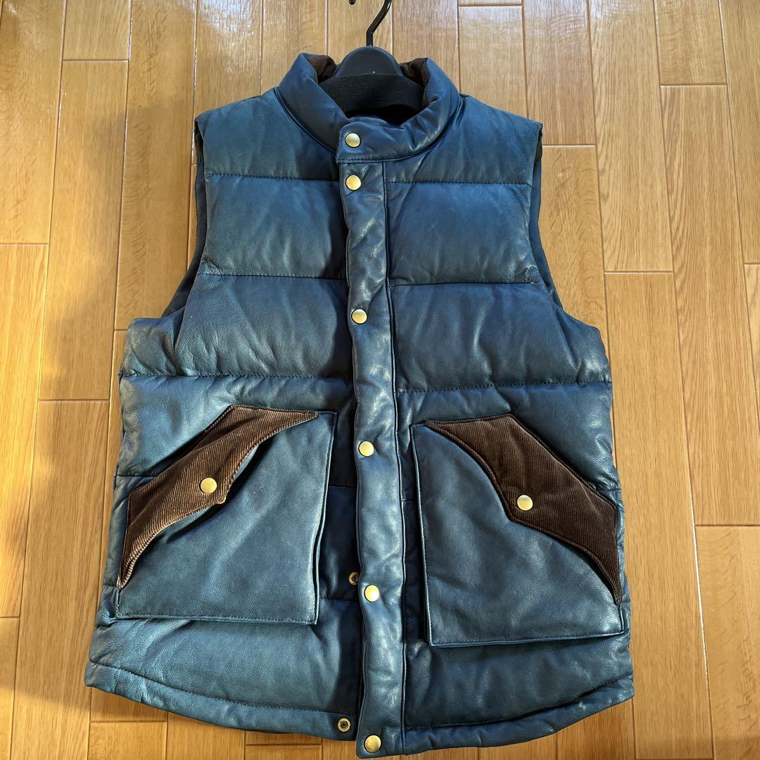 アーバンリサーチドアーズ　やぎ革ベスト