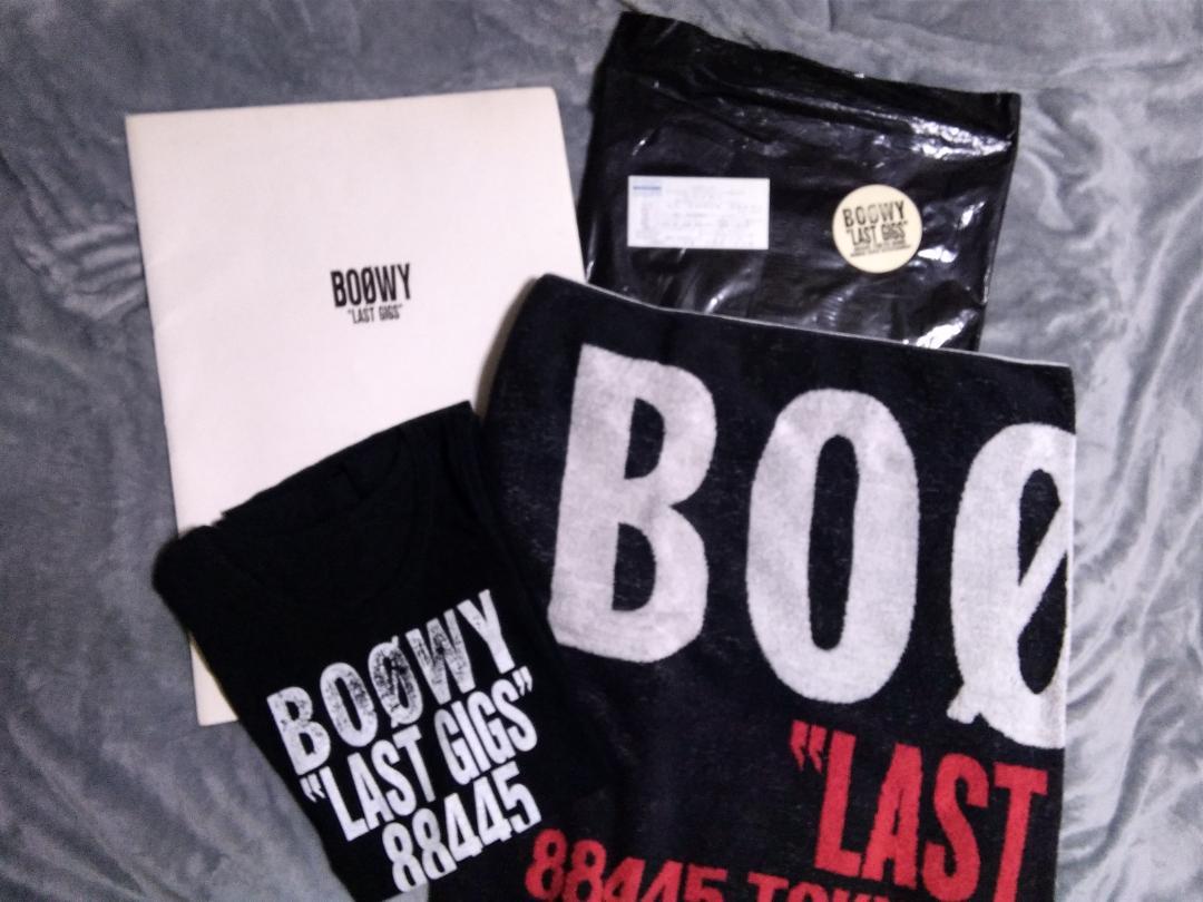 BOOWY boowy パンフレット タンクトップ バスタオル 半券