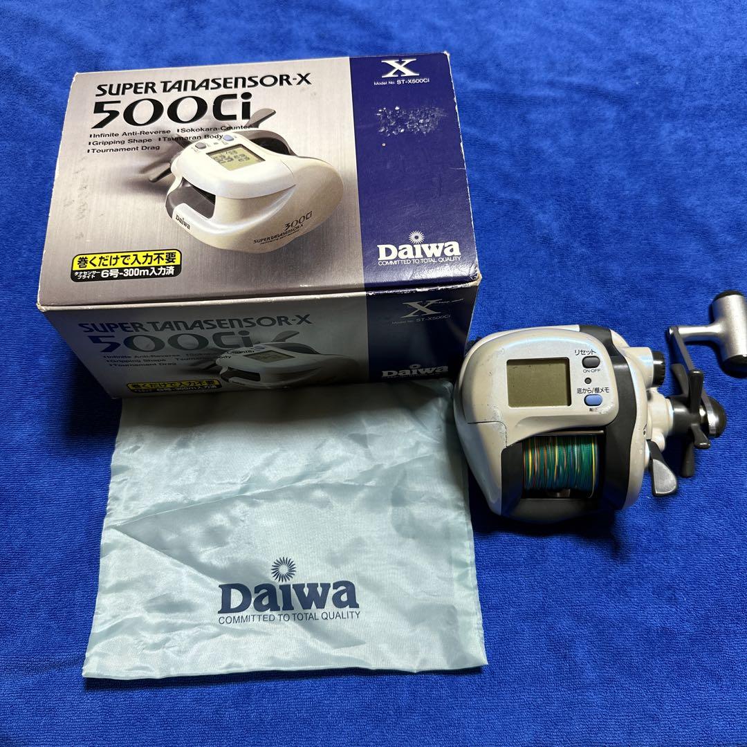 DAIWA ダイワ　スーパータナセンサーX 500ci カウンター付　リール