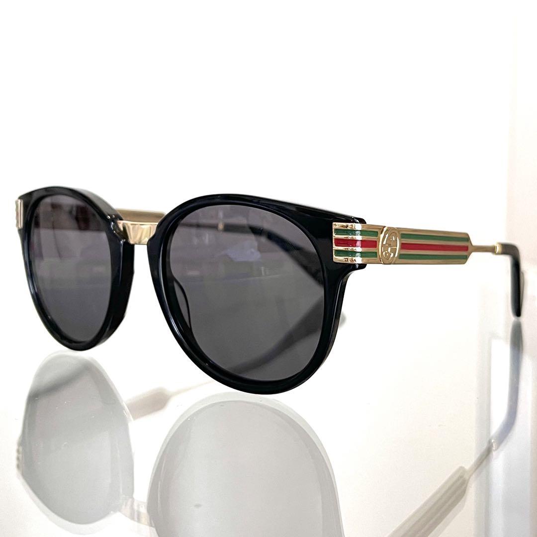 【GUCCI/グッチ】ラウンド サングラス GG0586S 001