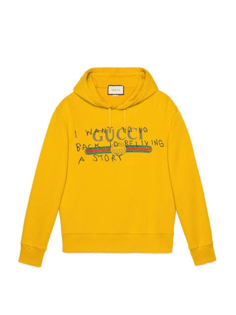 XL GUCCI  17AW ココキャピタン オールドグッチロゴスウェット