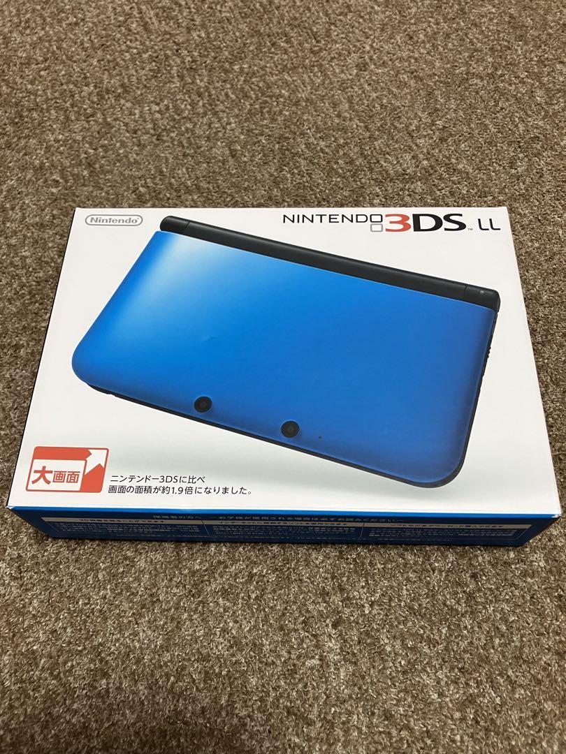 【ほぼ未使用•極美品】ニンテンドー3DS LL ブルー×ブラック