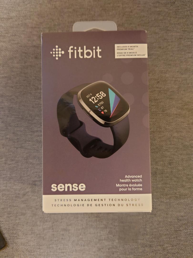 Fitbit Sense スマートウォッチ カーボン/グラファイト