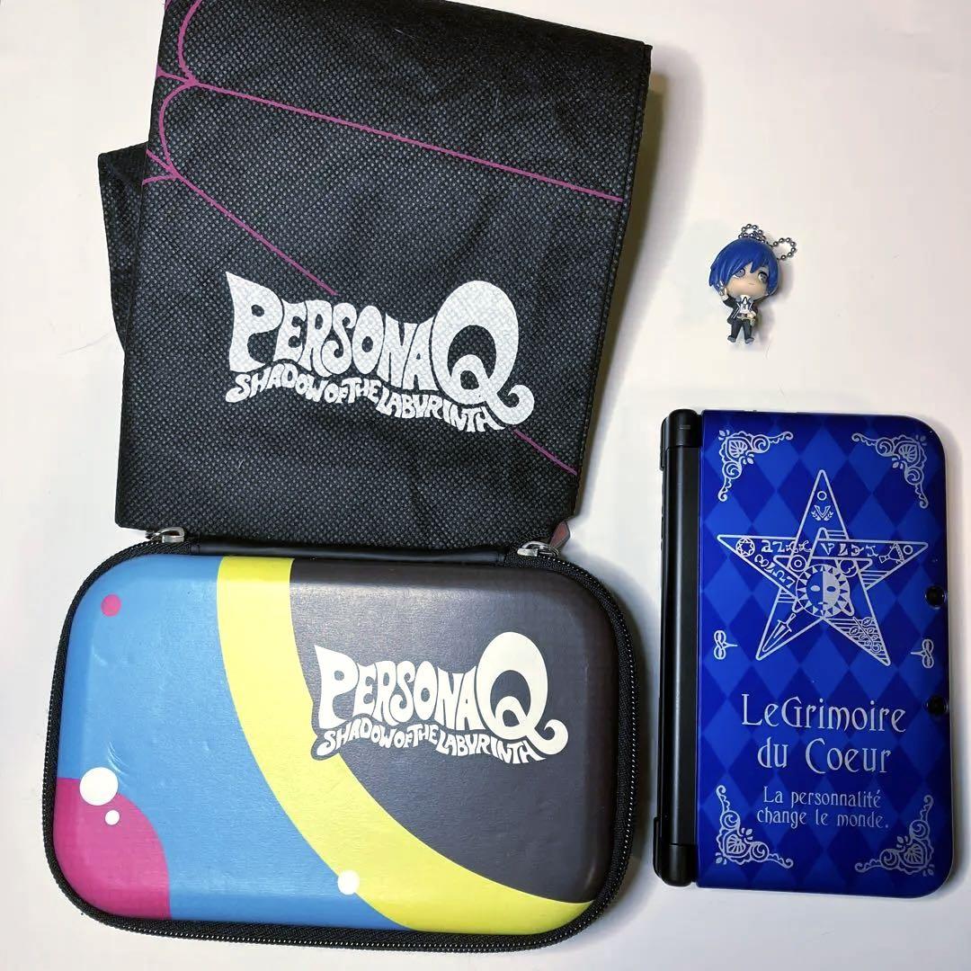 【美品】ニンテンドー 3DS LL ペルソナQ モデル　本体＋ケースセット