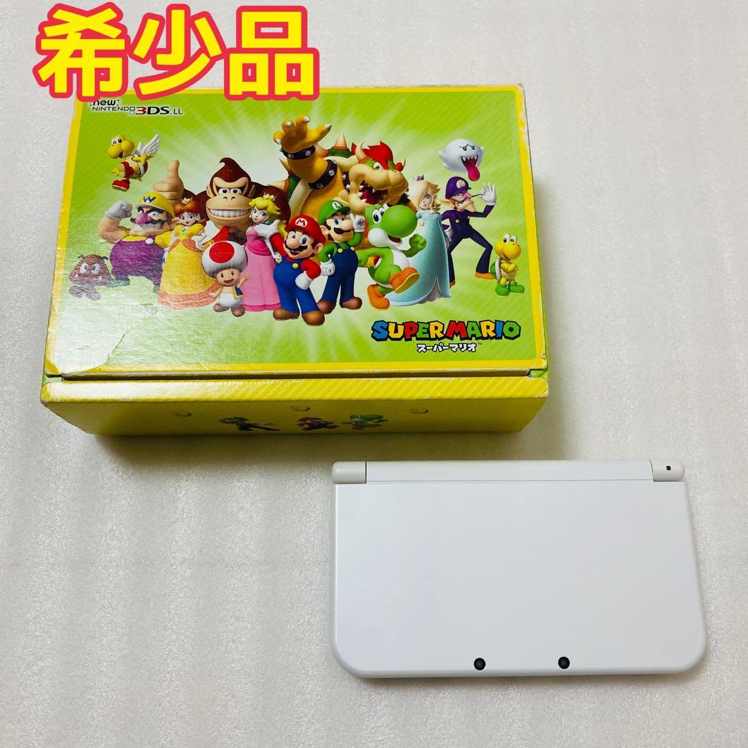 Newニンテンドー3DSLL Joshin版 スーパーマリオ パールホワイト