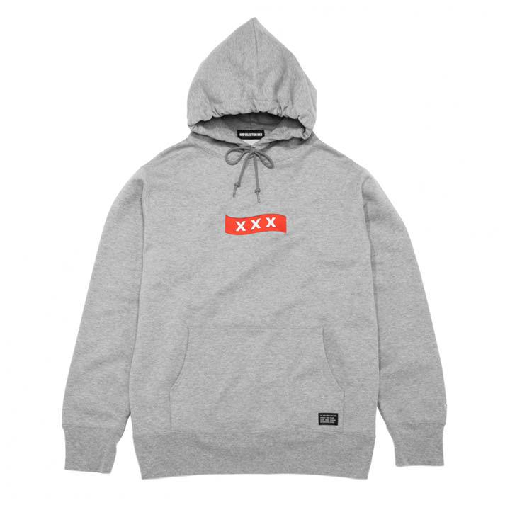 希少Mサイズ GOD SELECTION XXX HOODIE ボックスロゴ