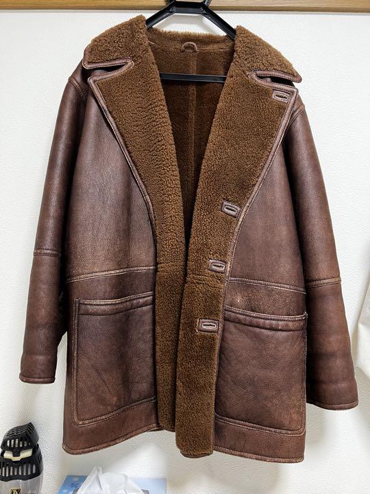 ムートンコート　古着