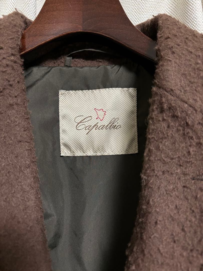 CAPALBIO ハンティングジャケット カセンティーノ ブラウン