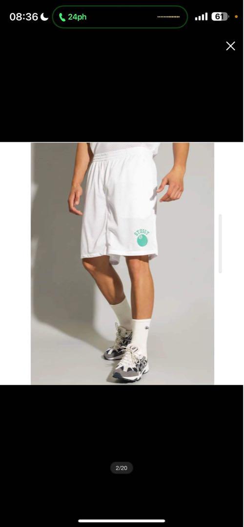 STUSSY 8Ball Mesh ショートパンツ