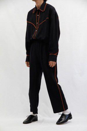 [URU]ウエスタンシャツ パイピング セットアップ 2018aw