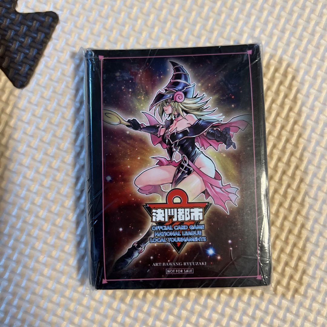 遊戯王　決闘都市　ブラックマジシャンガール　スリーブ　未開封