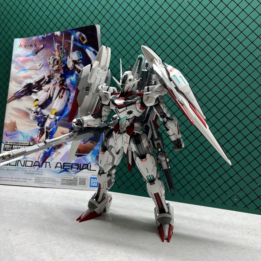 フルメカニクス　ガンダムエアリアル　全塗装