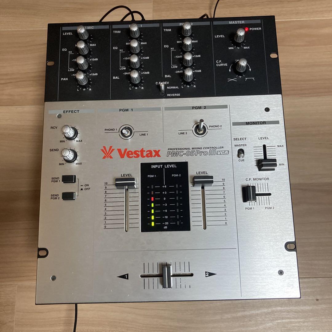 Vestax DJミキサー PMC-05PRO3 VCA エフェクトセンド