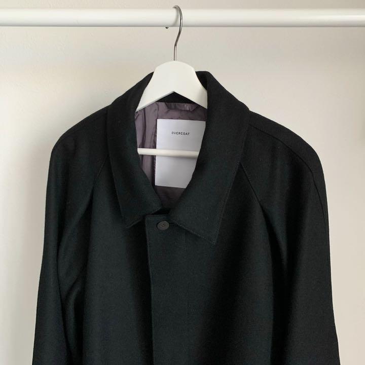 専用　overcoat ステンカラーコート　ブラック　サイズ2