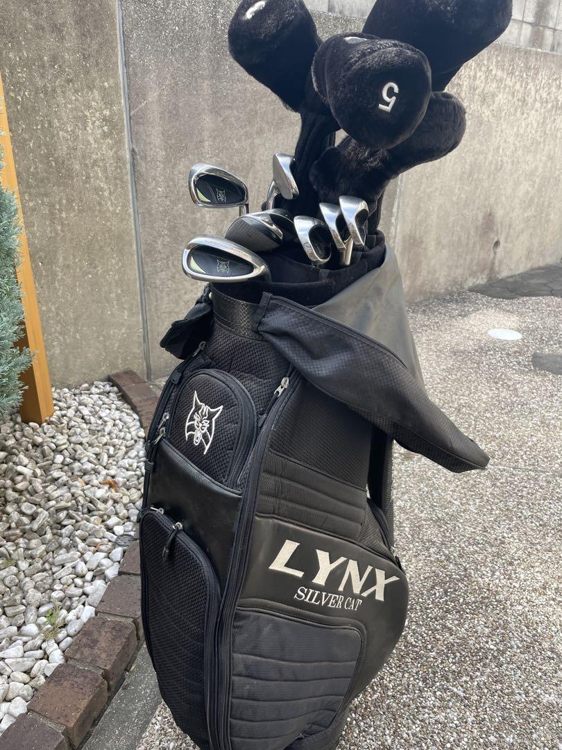 LYNX  リンクス クラブ　セット 10本セット キャディバッグ付