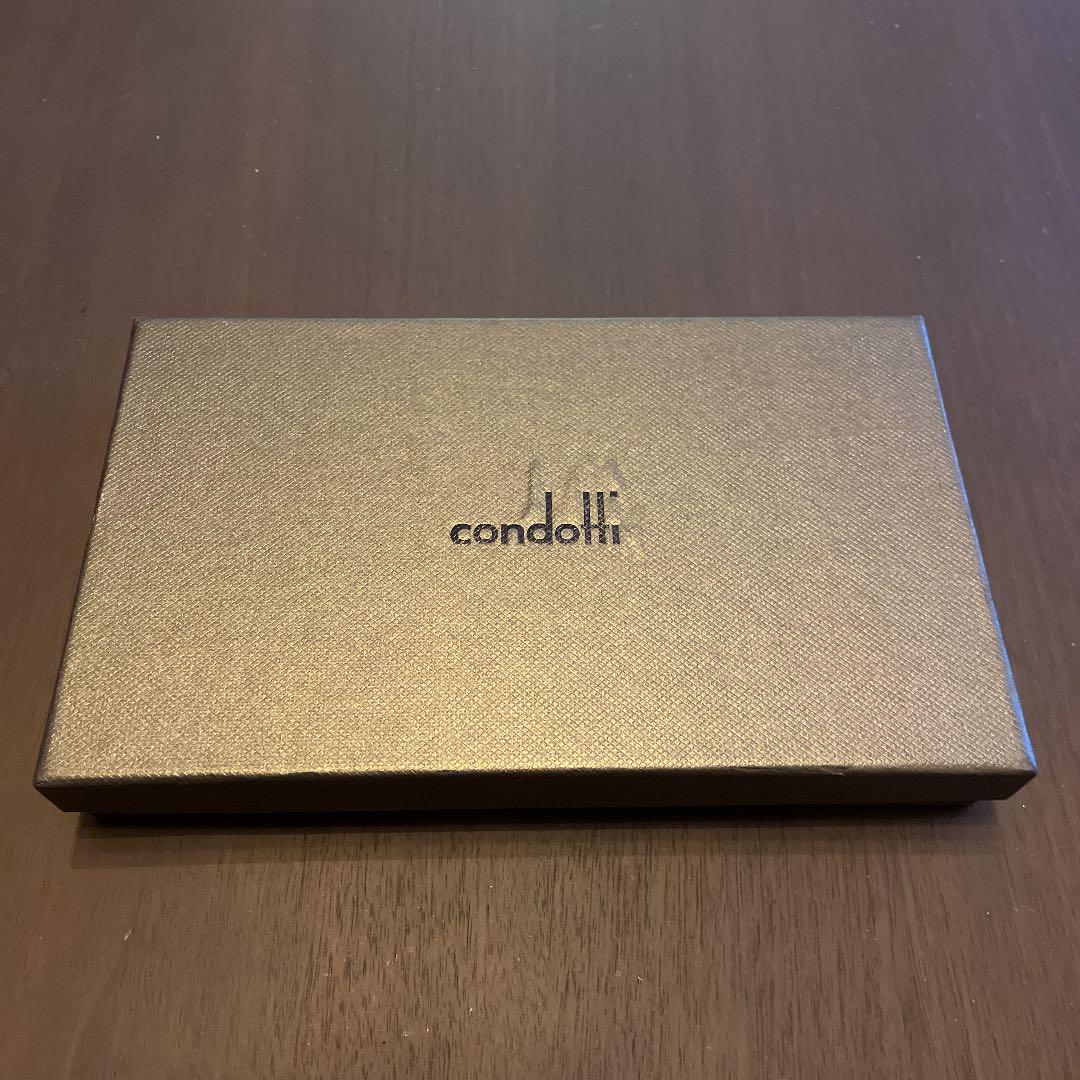交渉可　Italy本革長財布【Condotti】新品未使用