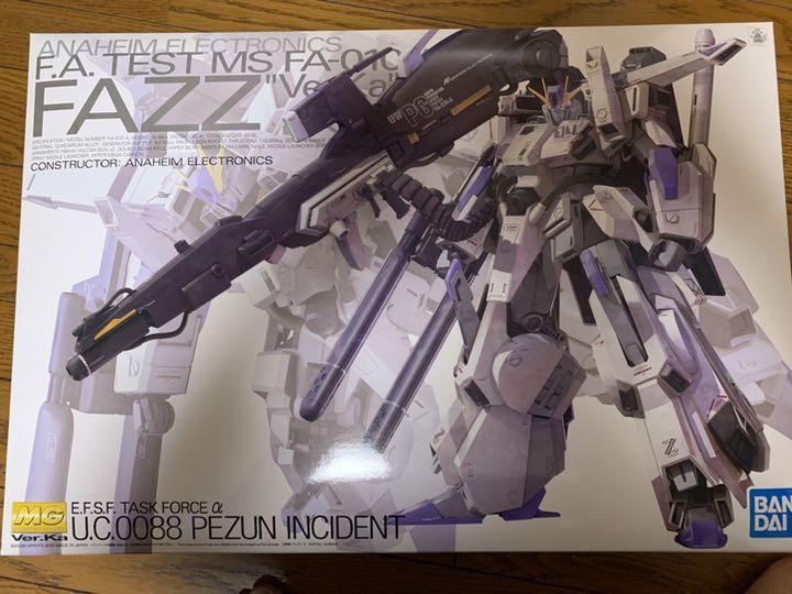 プラモデル MG 1/100 FAZZ Ver.Ka