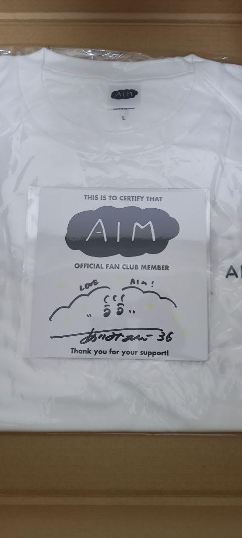 あいみょん AIM限定Tシャツ&直筆サインミニ色紙