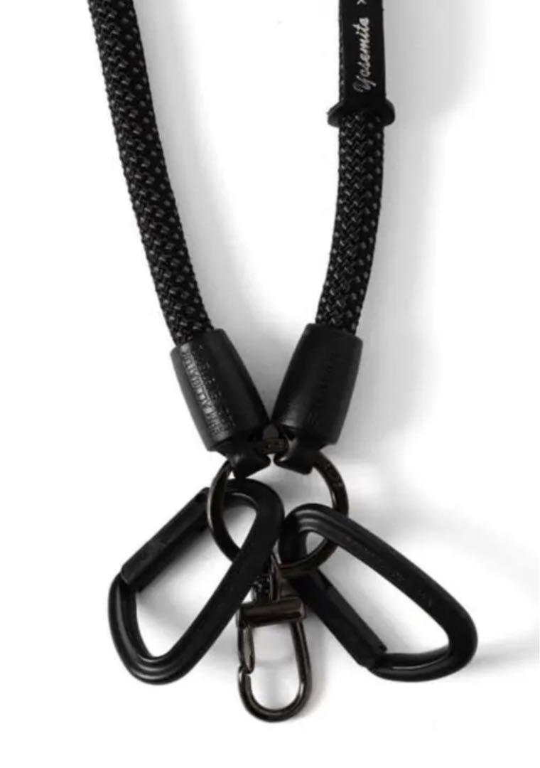 BEAMS別注 YOSEMITE UTILITY STRAP 黒