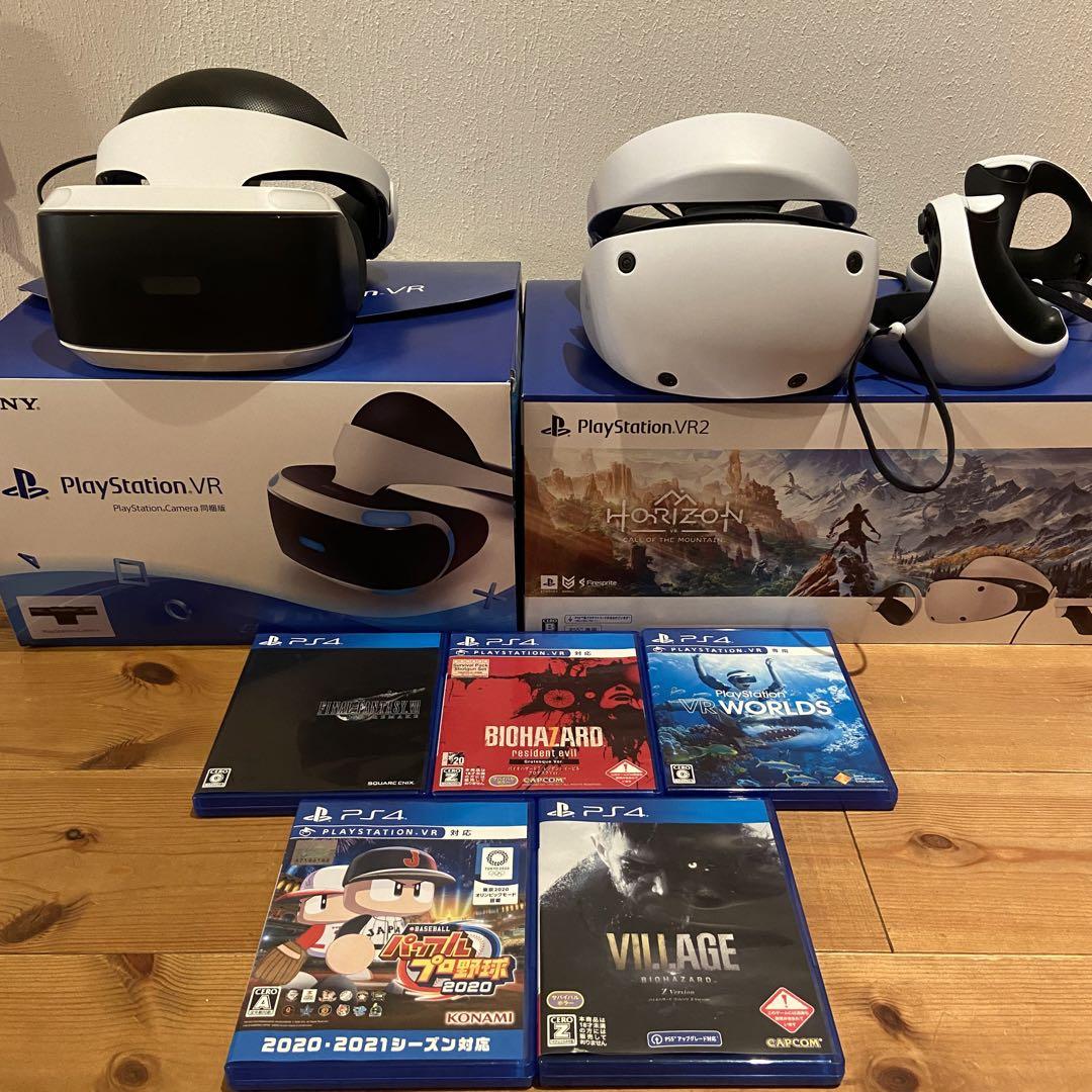 PSVR2&1とソフト５本セット