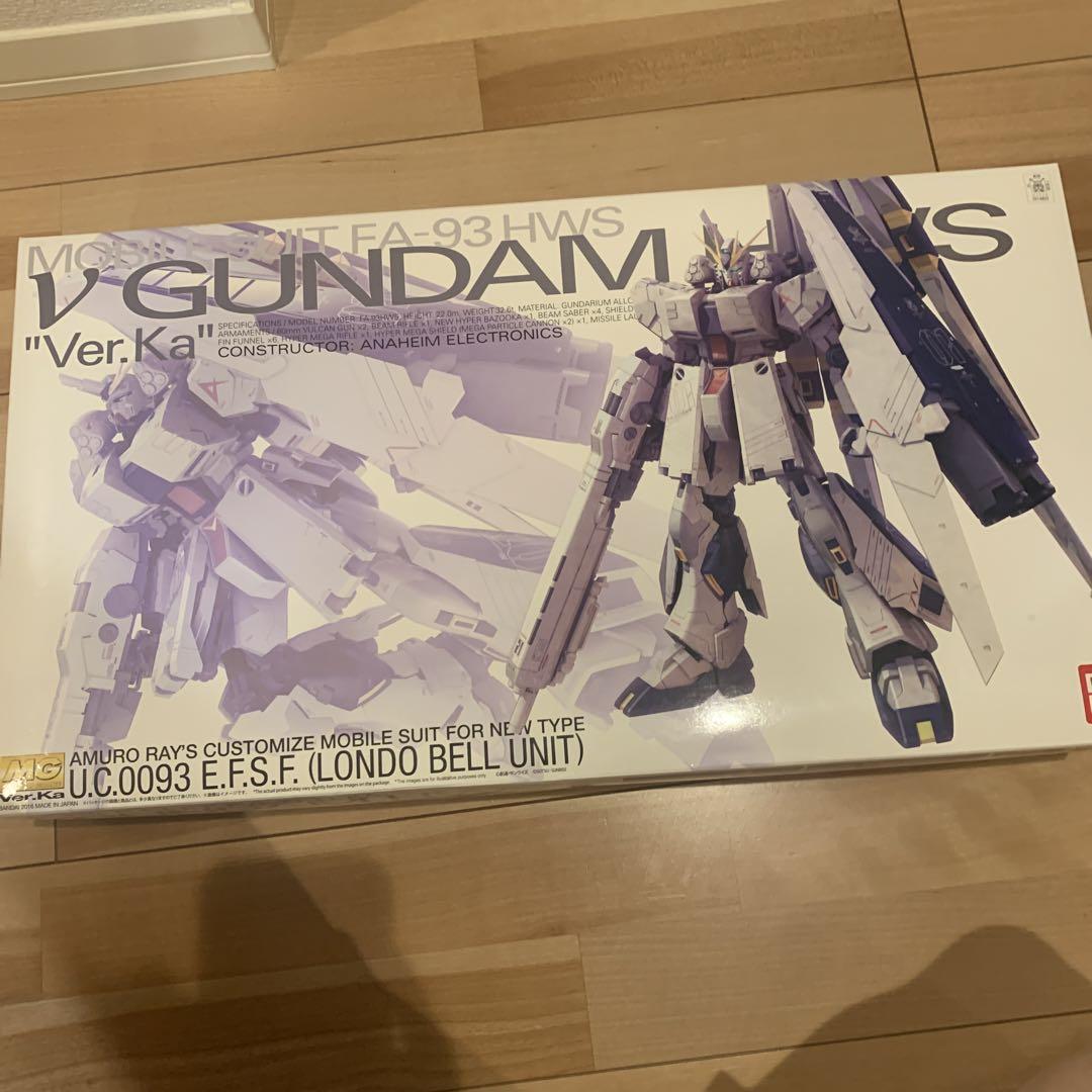 MG νガンダム　HWS