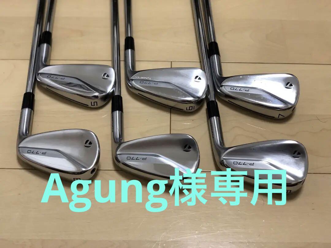 【Agung】テーラーメイド P770アイアン 5~P 6本セット