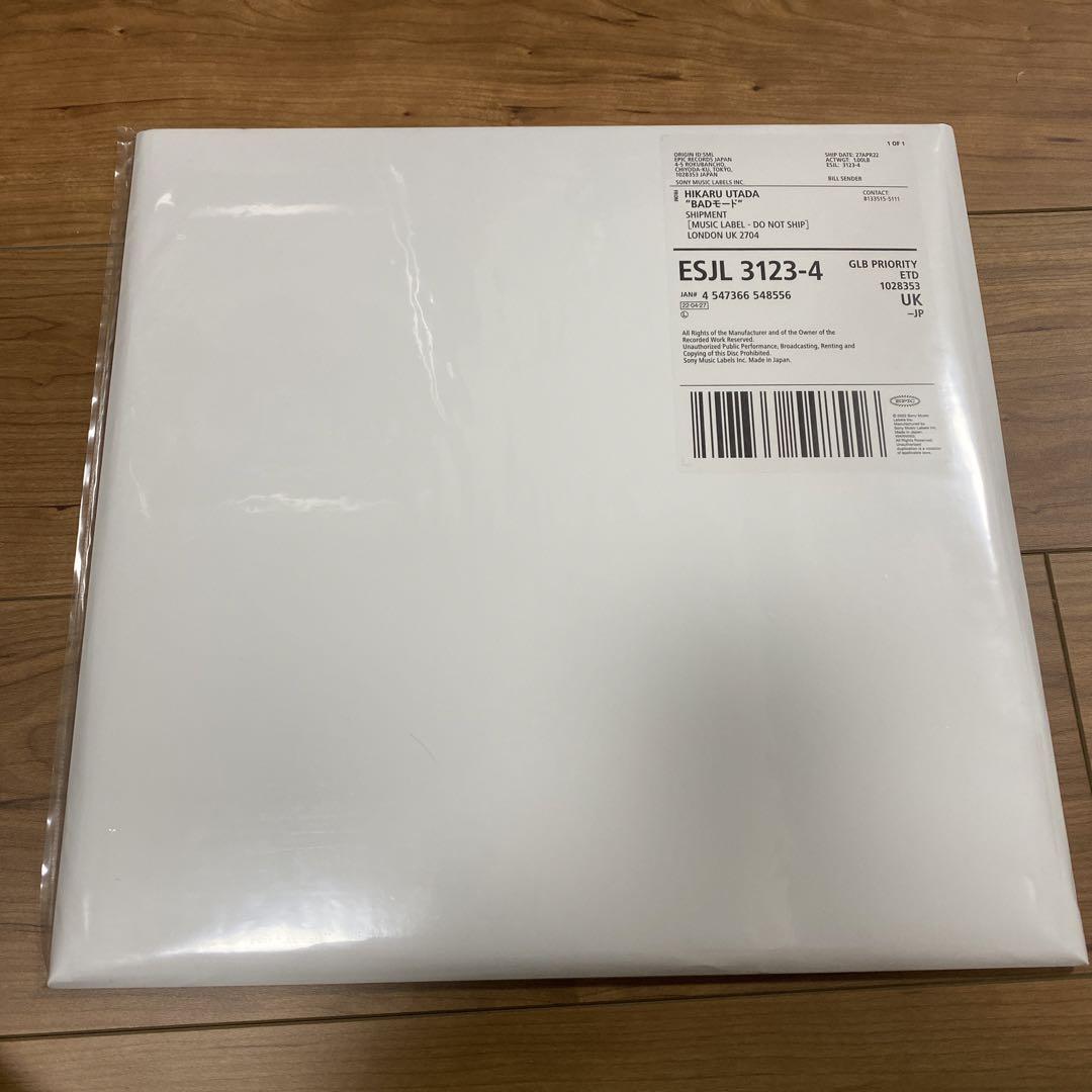 宇多田ヒカル　BADモード　アナログ