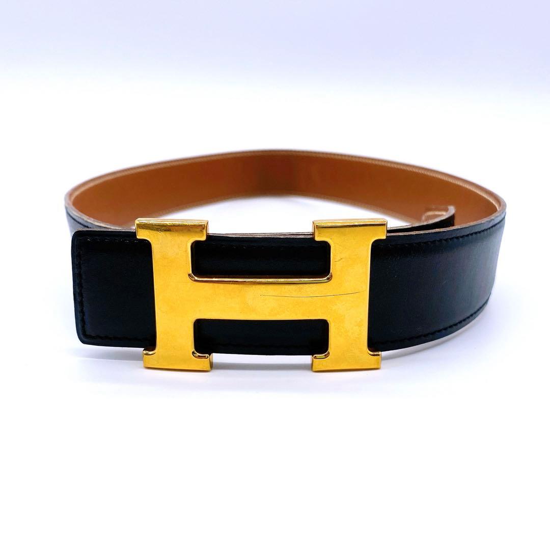 HERMES エルメス　コンスタント　Hバックル　ベルト　⚪︎Y刻印　メンズ