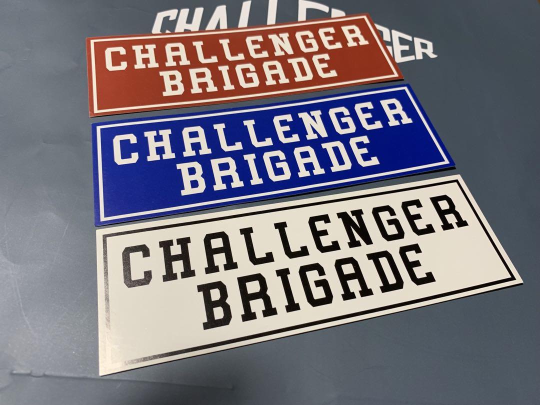 激レア　CHALLENGER BRIGADE 非売品ステッカー　3枚セット