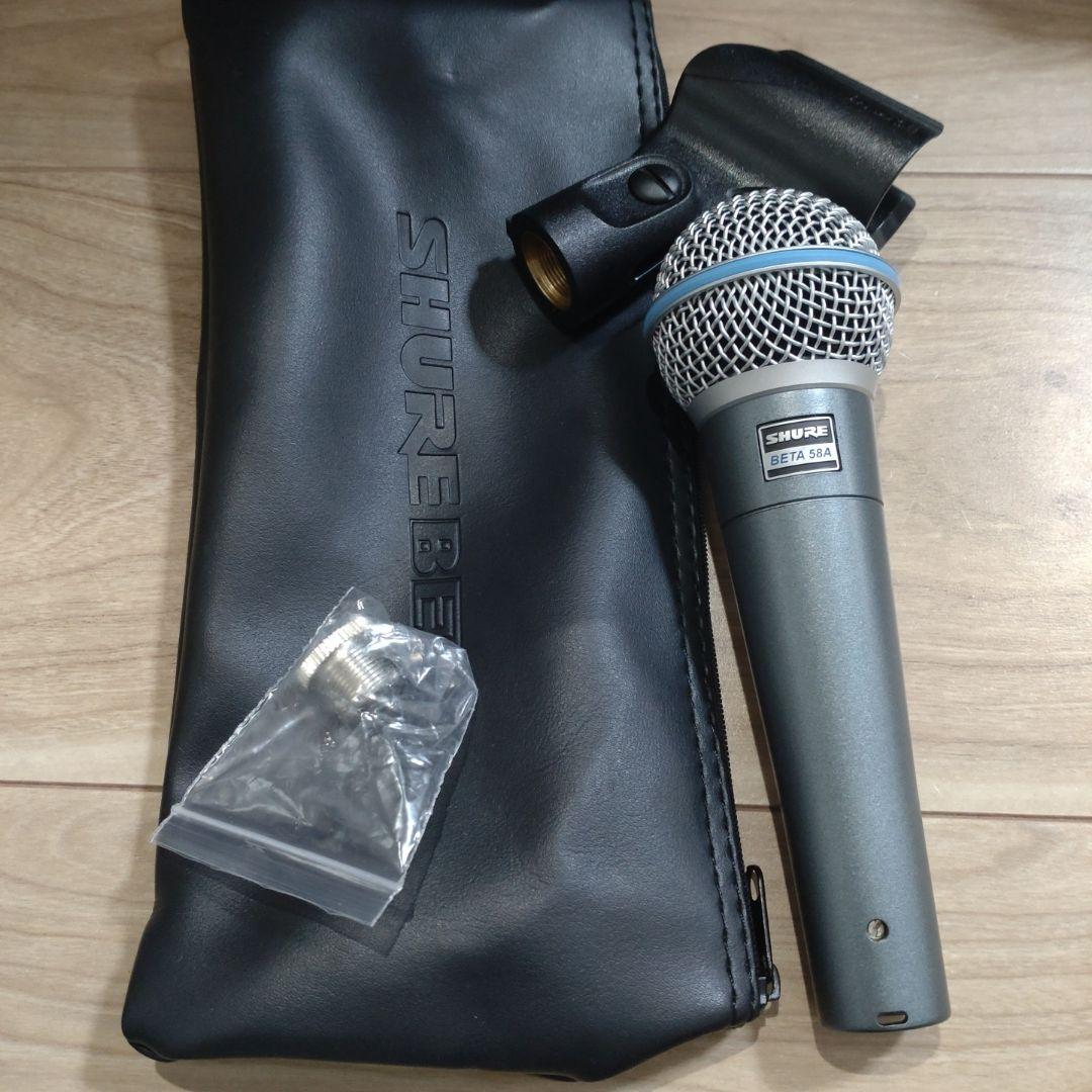 SHURE　BETA58A　マイク＆スタンドセット