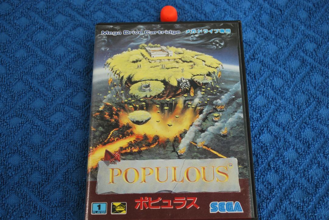 メガドライブソフト中古動作品「ポピュラス」の出品です。