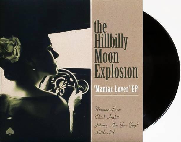 廃盤 レコード HILLBILLY MOON EXPLOSION ネオロカビリー