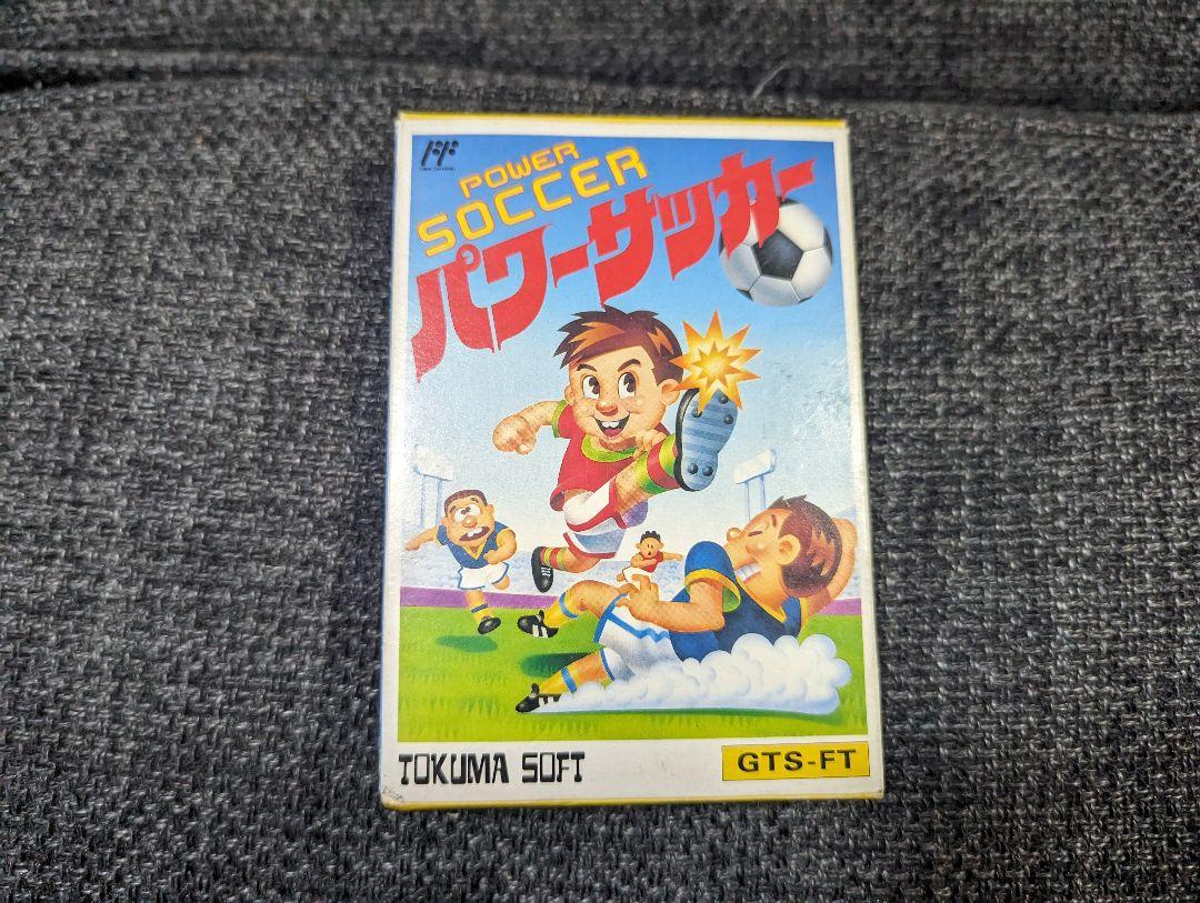 パワーサッカー　ファミコン　箱説付