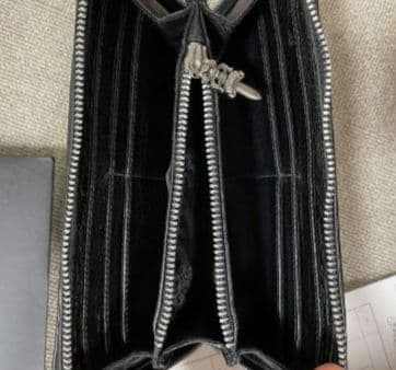 クロムハーツ長財布 REC F ZIP Bフレア ジップウォレット 美品