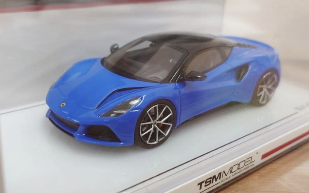 ★TSM MODEL（ロータス エミーラ）セネカブルー ★ミニカー