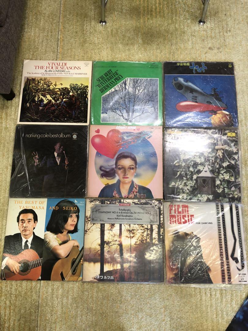 昭和レコード　５４枚まとめ売り（レコード特有の音／昭和へタイムスリップ！