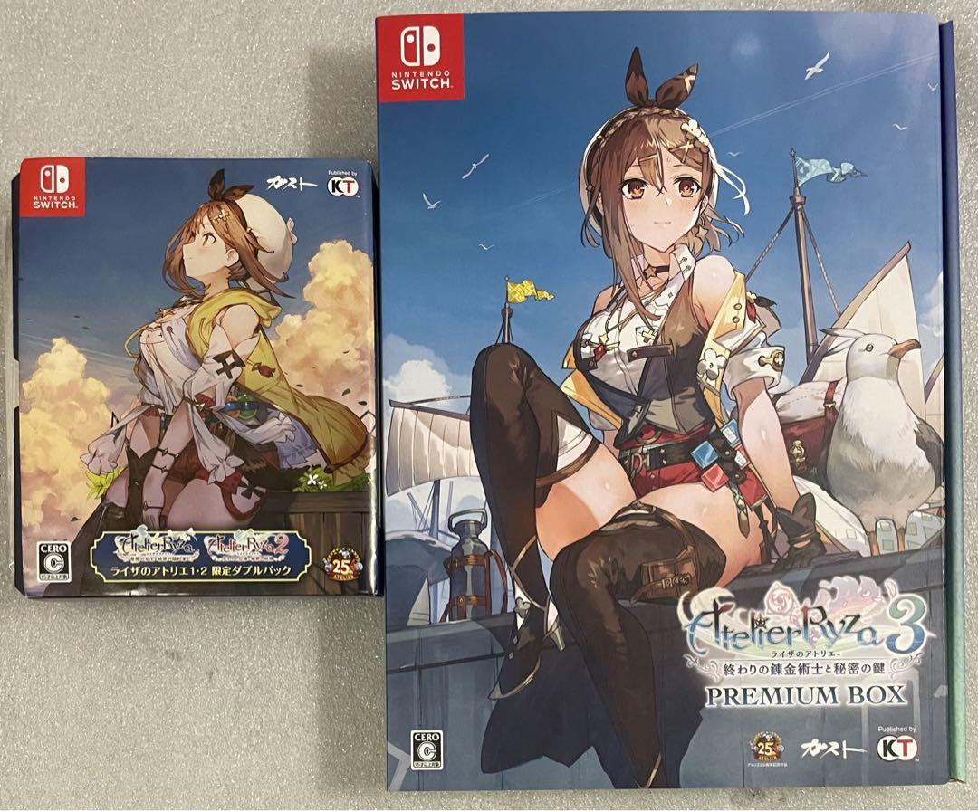 Switch ゲームソフト ライザのアトリエ 1.2ダブルパック+ 3プレミアム