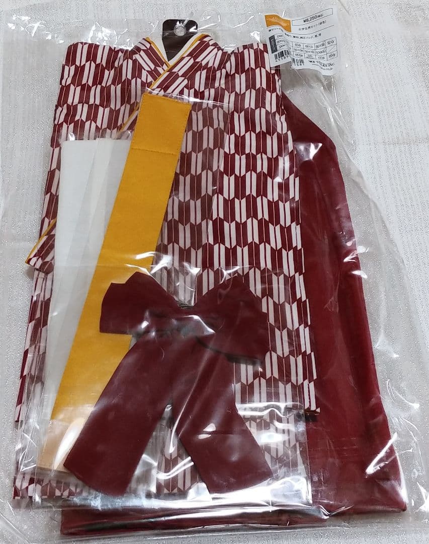 女学生袴セット 緋色