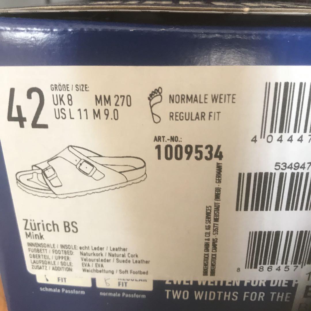 ビルケンサンダル。少し使用しています。サイズが私には少し小さい為出品します。