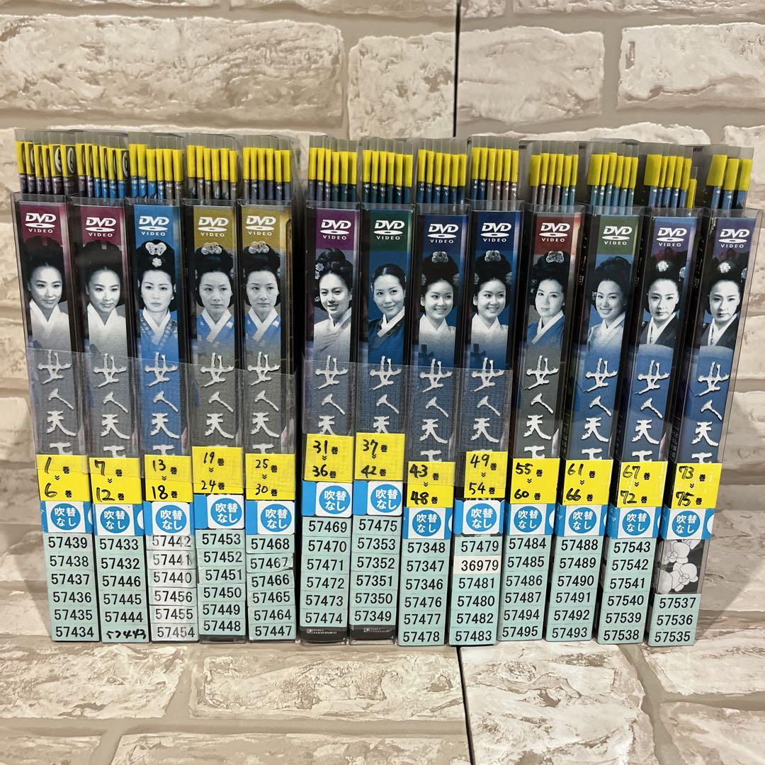 【全巻セット・ソフトケース収納】女人天下 DVD 韓国ドラマ