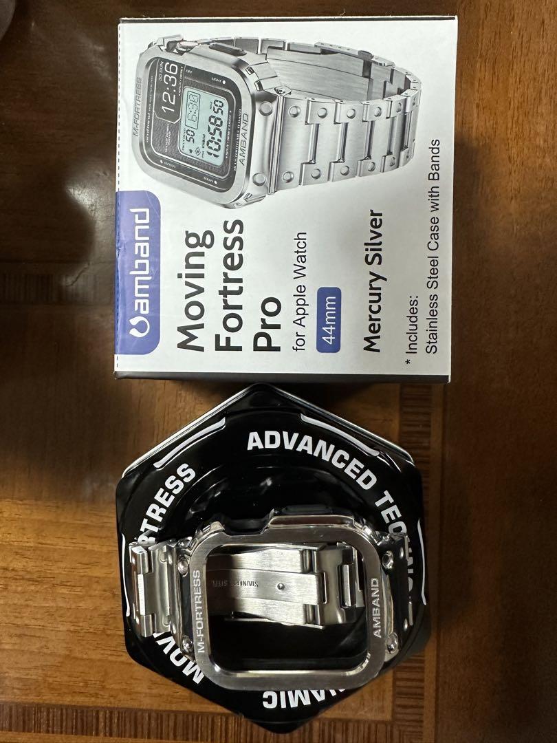 amBand コンパチブル Apple Watch バンドス テンレス 44mm
